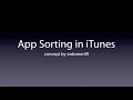 App Management in iTunes ~ concept iTunes