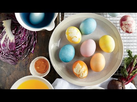 how to dye easter eggs youtube