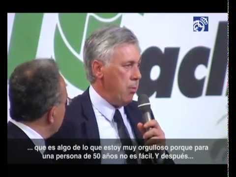 Ancelotti recibió en Roma el premio Enzo Bearzot