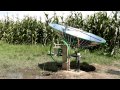 Low cost pump on solar thermal energy in Ethiopia designed by PRACTICA Foundation, the Netherlands