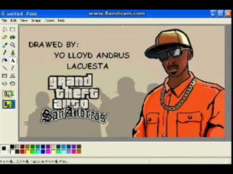 how to draw gta san andreas
