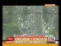 C5N - TRANSITO: MULTIPLECHOQUE Y DEMORAS EN DELLEPIANE Y GRAL PAZ