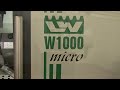 W1000micro - Fine pitch gear hobbing machine