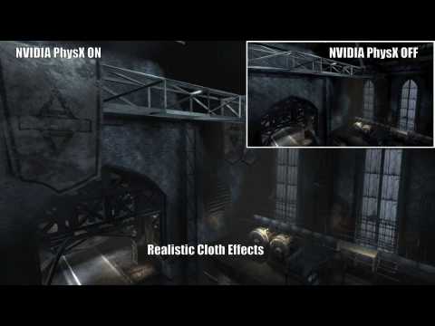 how to enable nvidia physx