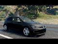 DTD Volkswagen Golf R MK7 1.0a para GTA 5 vídeo 6