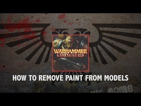 how to remove gw paint