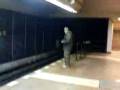 Labomba im Gleisbett der U-Bahn