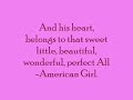 Lyrics to All-American Girl : Carrie Underwood