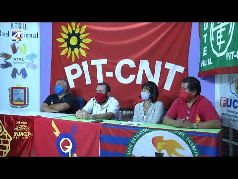 Día de los Trabajadores en Paysandú: Lectura de proclama del PIT-CNT