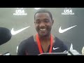 2011 USA Track & Field Championships: Justin Gatlin Interview