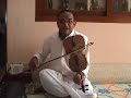Carnatic Violin basic Raga rendition