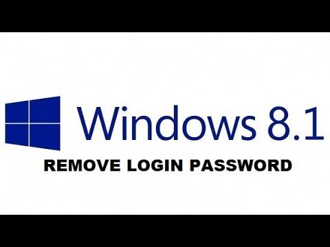 how to eliminate password on windows 8.1
