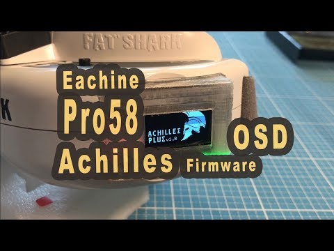 Eachine Pro58 Achilles OSD Firmware aufspielen