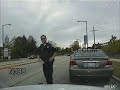 Cop Gets Backed Up On