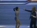 gymnastics BEAM DISMOUNT double twist forward