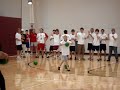 DODGEBALL-little kid almost pulls off the IMPOSSIBLE