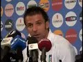 conferenza stampa del capitano dellitalia ale del piero 1/4
