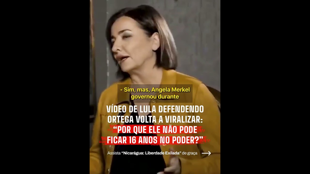 Vídeo de Lula defendendo Ortega volta a viralizar