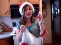 My Friend Making Santa!
