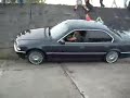 BMW740 flips BMW740 flips