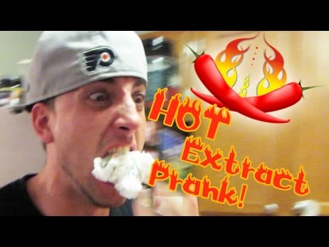 gets - Months ago, Jesse tormented me with this hot pepper extract which is 2000000 scoville units, and 100x hotter than a jalepeno pepper. It was only a matter o...