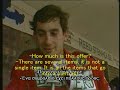 sennas first formula 1 test 1983  with english subtitles 