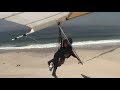 Tandem hang gliding in Rio: Landing