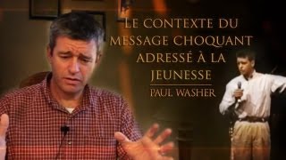 LE CONTEXTE DU MESSAGE CHOQUANT POUR LA JEUNESSE