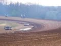 Mike Wenrick in the #44 Micro Sprint at Clinton Co. Speedway