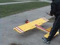 Ultra Spad Stick Giant Homelite RC airplane 30cc