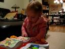 Charlotte and music table