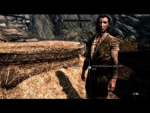 how to get a dog in skyrim