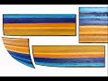 German Expressionist Appreciation Painting Huge 4 Panels