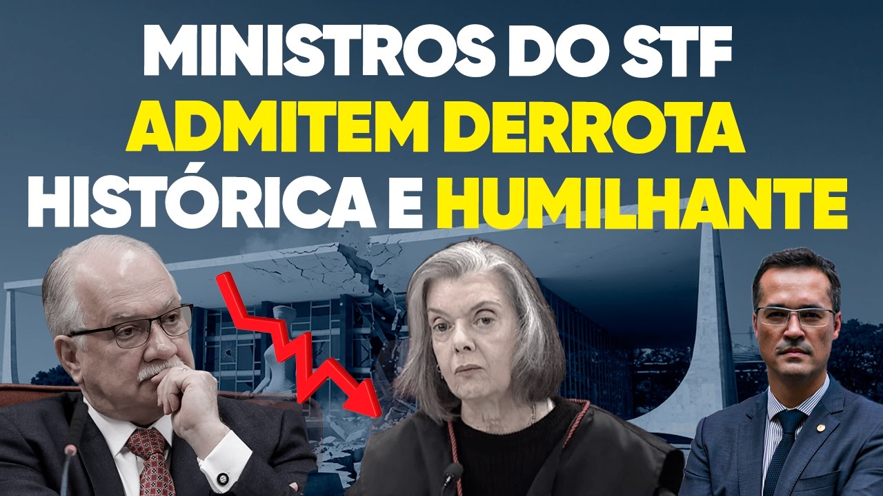 Ministros do STF ADMITEM derrota HUMILHANTE!