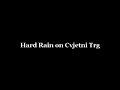  zagreb croatia rain film vignettes ambient incidental art cvjetni trg