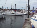 Dave and Kim Brown shove of for Hawaii 35\