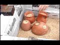 sawdust firing... (video 2)
