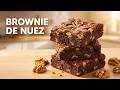 Brownies de Chocolate y Nuez - Postre Facil Rapido y para cualquier evento