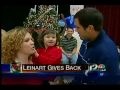 Matt Leinart and the Arizona Cardinals play Santa to Save the Family
