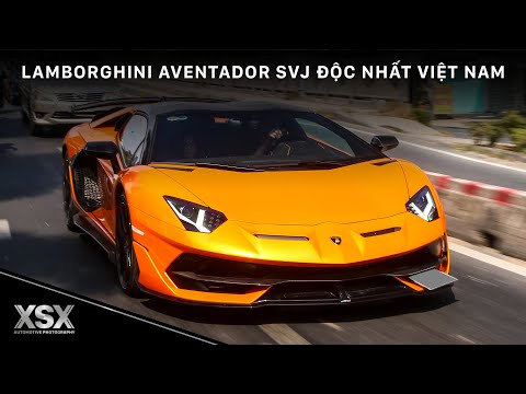 Lamborghini Aventador SVJ Roadster màu cam độc nhất Việt Nam xuất hiện trên phố TP.HCM | XSX