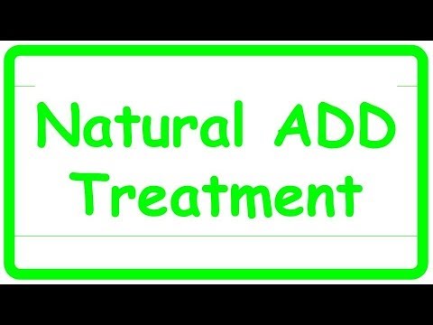 how to cure add naturally