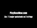 bass-lesson-Am-penta