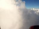 Flying through the Big, White Cotton Candy Clouds