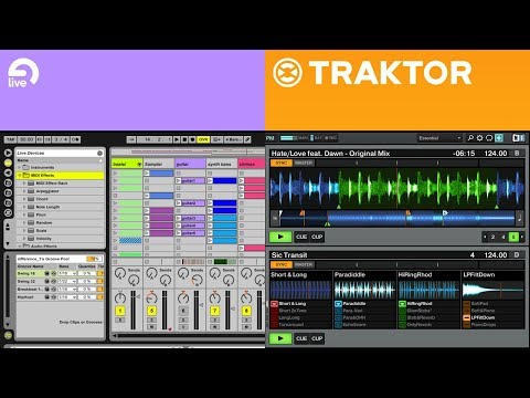 how to sync ableton live and traktor