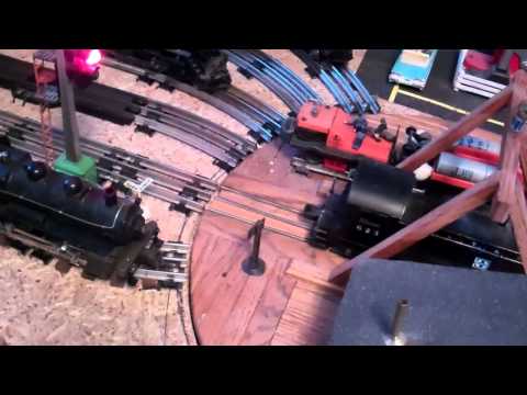 how to build an o gauge turntable