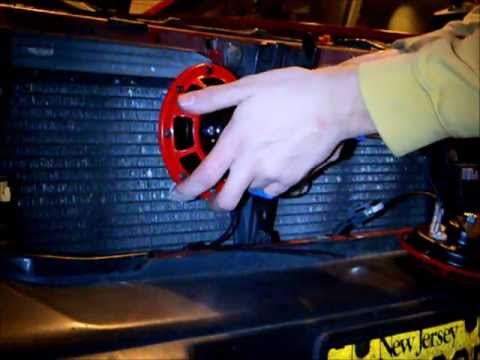 Hella Supertone Install – 1998 Subaru Forester