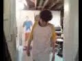 Timmy getting shot by CO2 Airsoft Gun