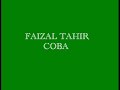Faizal Tahir-Coba
