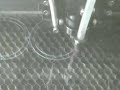 Laser cutting, 0.1mm plastic film Laser cutting, 0.1mm plastic film