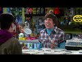 Sheldon reacts to people fighting